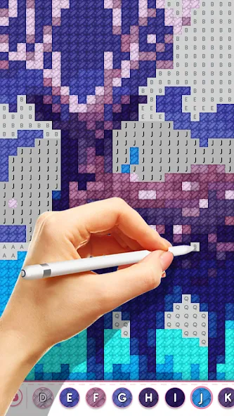 Cross Stitch Masters МОД/Взлом [Много денег, Монет и Все открыто] Screenshot 2