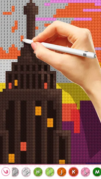 Cross Stitch Masters МОД/Взлом [Много денег, Монет и Все открыто] Screenshot 4