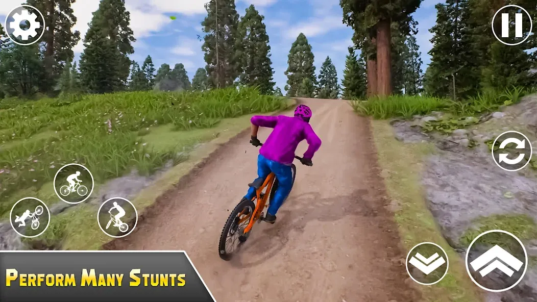 BMX Bicycle Games Offroad Bike МОД/Взлом [Бесконечные деньги, Монеты и Мега MOD] Screenshot 4