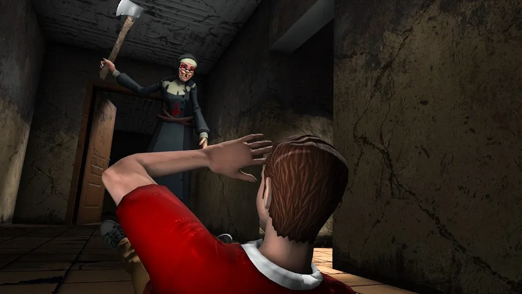 Scary Nun Horror School Escape МОД/Взлом [Меню, Бесконечные монеты и Открытые уровни] Screenshot 1