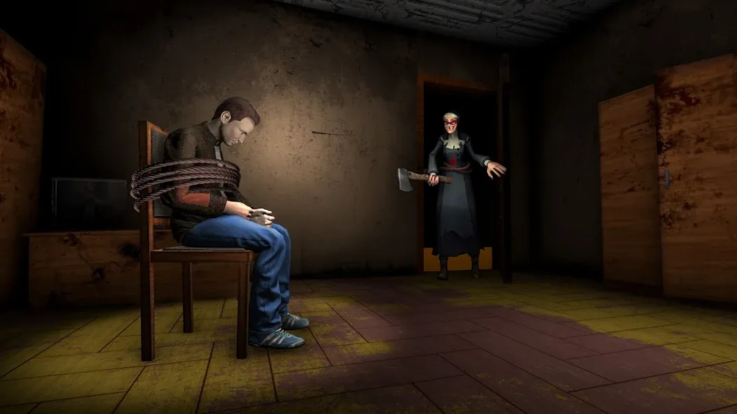 Scary Nun Horror School Escape МОД/Взлом [Меню, Бесконечные монеты и Открытые уровни] Screenshot 3