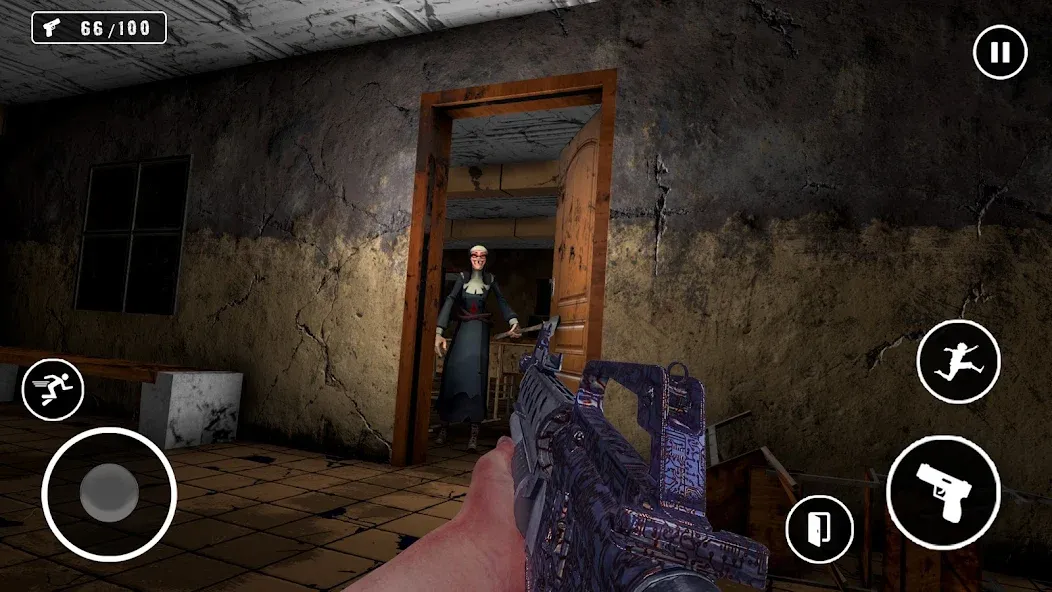 Scary Nun Horror School Escape МОД/Взлом [Меню, Бесконечные монеты и Открытые уровни] Screenshot 4