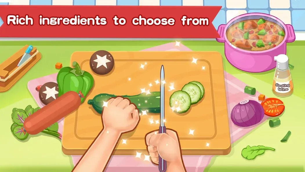 Happy Kitchen World МОД/Взлом [Бесконечные деньги, Монеты и Мега MOD] Screenshot 2