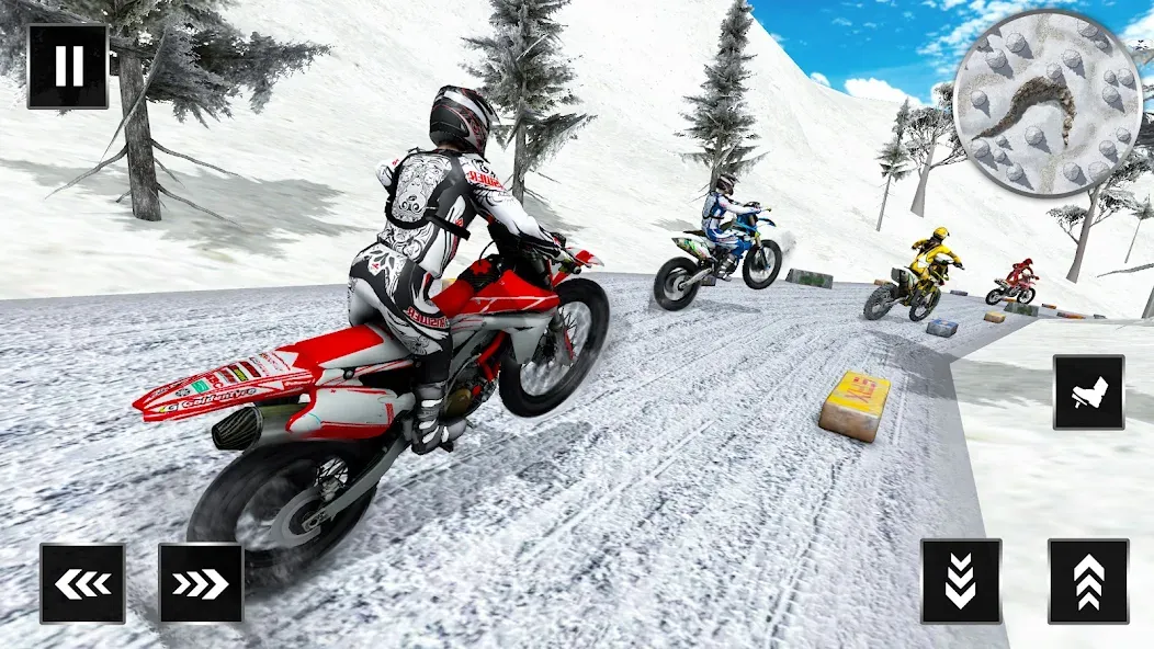 Motocross Dirt Bike Champions (Мотокросс Чемпионы Грязевых Мотоциклов) МОД/Взлом [Бесконечные деньги, Монеты и Мега MOD] Screenshot 3