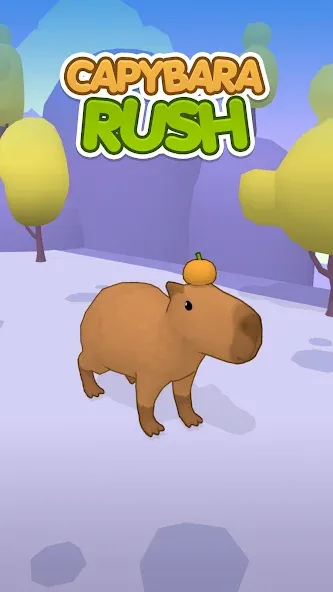 Capybara Rush (Капибара Раш) МОД/Взлом [Бесконечные деньги, Монеты и Мега MOD] Screenshot 1