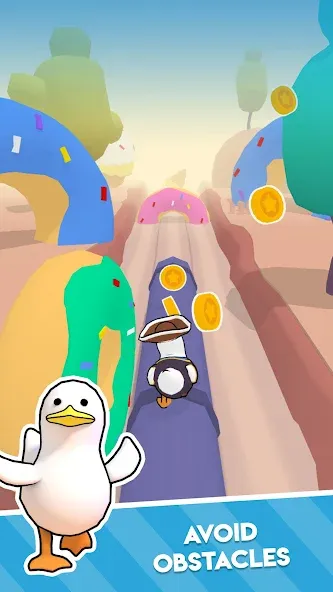 Duck On The Run (Дак он зе Ран) МОД/Взлом [Деньги, Монеты и Меню MOD] Screenshot 3