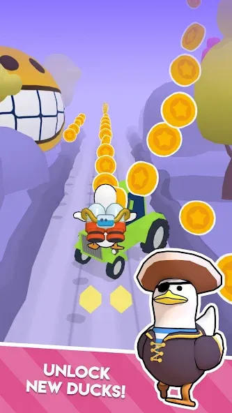 Duck On The Run (Дак он зе Ран) МОД/Взлом [Деньги, Монеты и Меню MOD] Screenshot 4