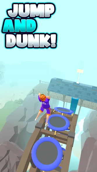 Hoop World: Flip Dunk Game 3D (Хуп Ворлд) МОД/Взлом [Много монет, Открытые уровни и Мега MOD] Screenshot 1