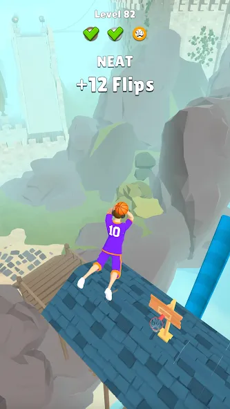 Hoop World: Flip Dunk Game 3D (Хуп Ворлд) МОД/Взлом [Много монет, Открытые уровни и Мега MOD] Screenshot 5