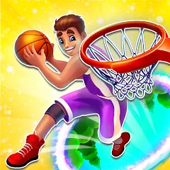 Скачать Hoop World: Flip Dunk Game 3D Взлом (Много денег) на Android бесплатно