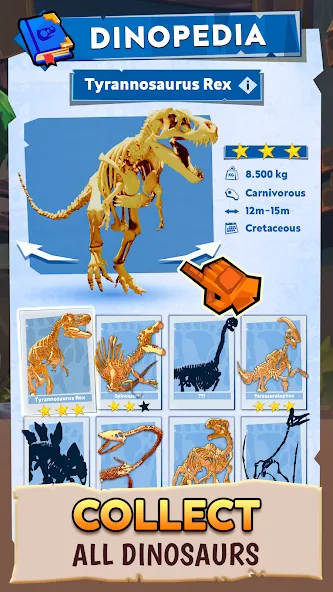 Dino Quest 2: Dinosaur Fossil (Дино Квест 2) МОД/Взлом [Все открыто, Дополнительные деньги и Меню MOD] Screenshot 4