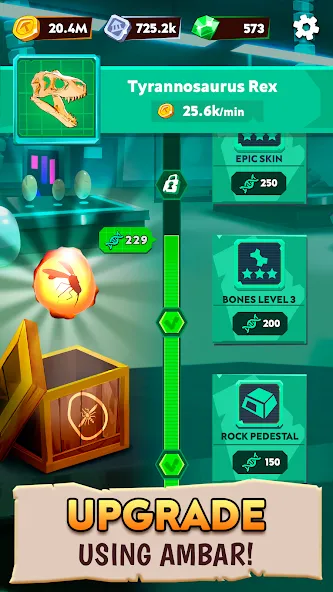 Dino Quest 2: Dinosaur Fossil (Дино Квест 2) МОД/Взлом [Все открыто, Дополнительные деньги и Меню MOD] Screenshot 5