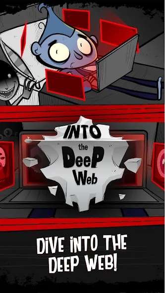 Into the Deep Web: Idle Game (Инту зе Дип Веб) МОД/Взлом [Бесконечные деньги, Монеты и Мега MOD] Screenshot 1
