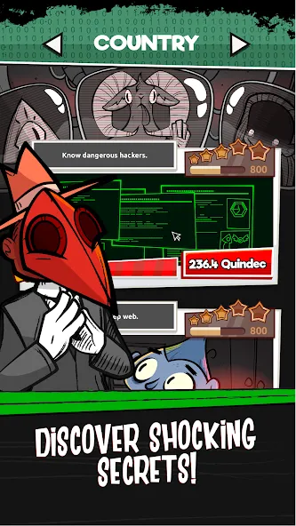 Into the Deep Web: Idle Game (Инту зе Дип Веб) МОД/Взлом [Бесконечные деньги, Монеты и Мега MOD] Screenshot 2
