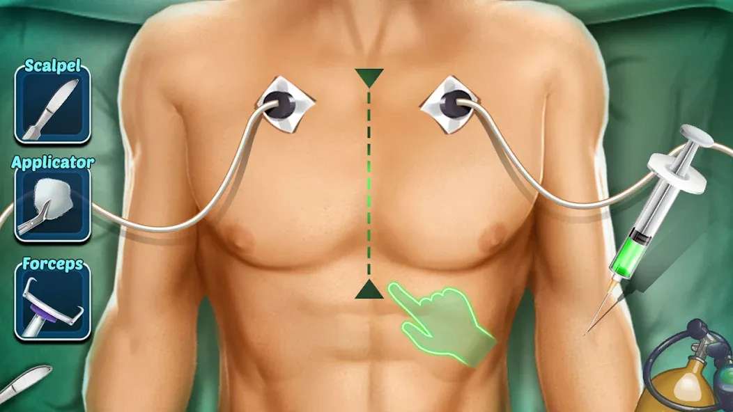 Surgery Doctor Simulator Games МОД/Взлом [Все открыто, Дополнительные деньги и Меню MOD] Screenshot 2