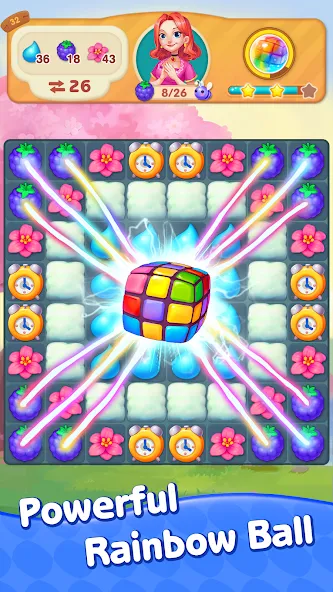 Fruit Hero (Фрут Хиро) МОД/Взлом [Бесконечные деньги, Монеты и Мега MOD] Screenshot 1