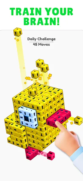 Unpuzzle: Tap Away Blocks Game (Анпазл) МОД/Взлом [Много денег, Монет и Все открыто] Screenshot 4