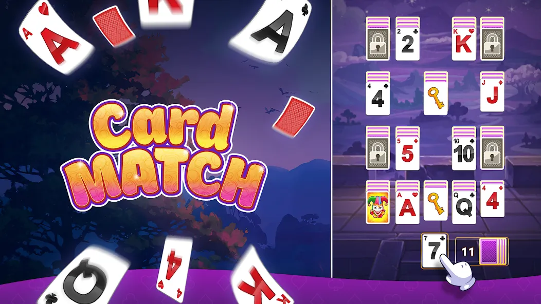 Card Match (Кард Матч) МОД/Взлом [Много монет, Открытые уровни и Мега MOD] Screenshot 5