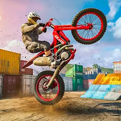 Скачать Взломанная Bike Stunt Race Tricks Master на андроид (Много денег)