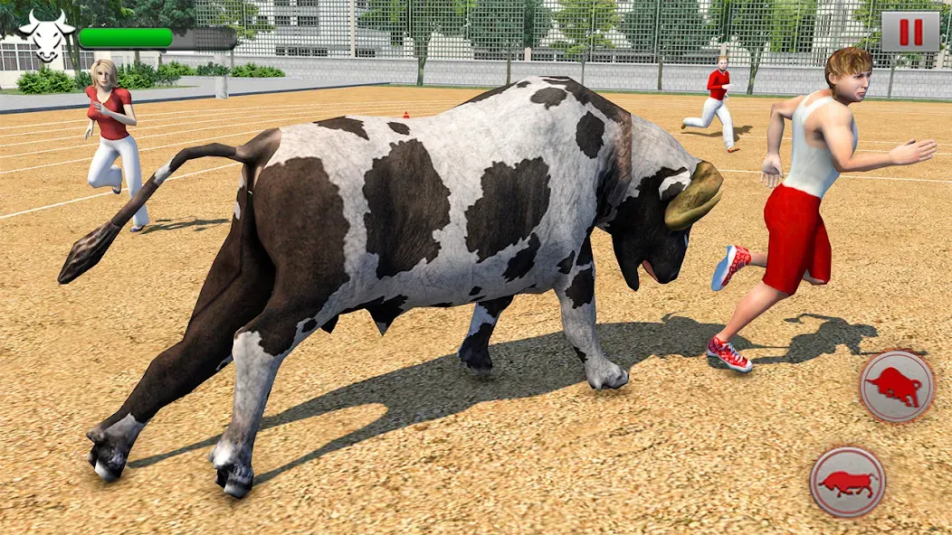 Bull Fighting Game: Bull Games МОД/Взлом [Меню, Бесконечные монеты и Открытые уровни] Screenshot 3