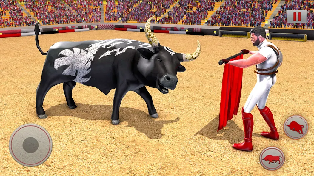 Bull Fighting Game: Bull Games МОД/Взлом [Меню, Бесконечные монеты и Открытые уровни] Screenshot 5