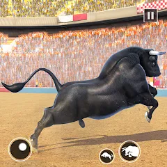 Скачать Взломанная Bull Fighting Game: Bull Games на Андроид - много денег