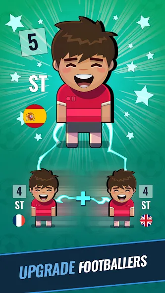Merge Football Manager: Soccer (Мерж Футбол Менеджер) МОД/Взлом [Деньги, Монеты и Меню MOD] Screenshot 5