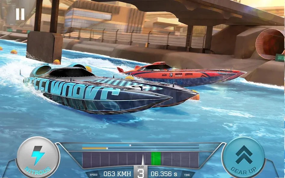 TopBoat: Racing Boat Simulator (Топ Боат) МОД/Взлом [Много монет, Открытые уровни и Мега MOD] Screenshot 4