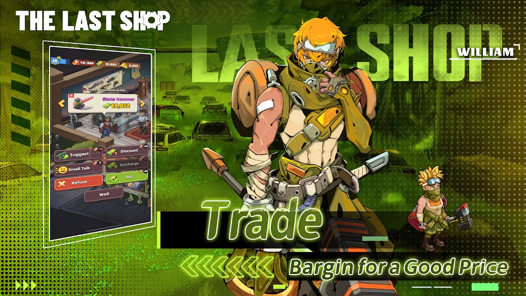 The Last Shop - Craft & Trade (Зе Ласт Шоп) МОД/Взлом [Меню, Бесконечные монеты и Открытые уровни] Screenshot 3
