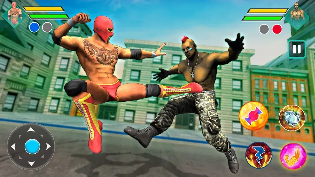 Ninja Master 3D Fighting Games МОД/Взлом [Меню, Бесконечные монеты и Открытые уровни] Screenshot 2