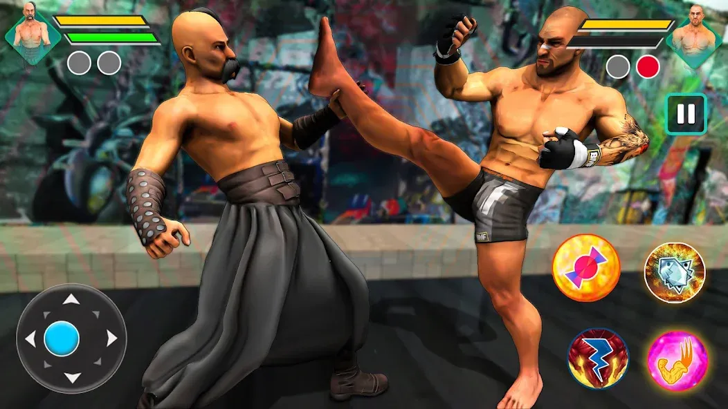 Ninja Master 3D Fighting Games МОД/Взлом [Меню, Бесконечные монеты и Открытые уровни] Screenshot 4