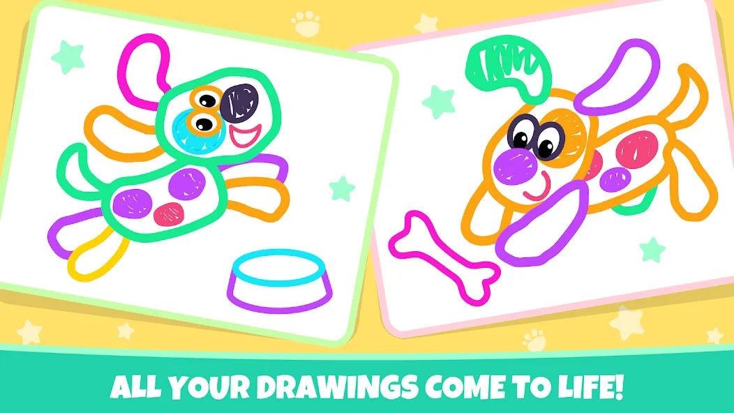 Drawing for kids! Toddler draw МОД/Взлом [Много денег, Монет и Все открыто] Screenshot 4