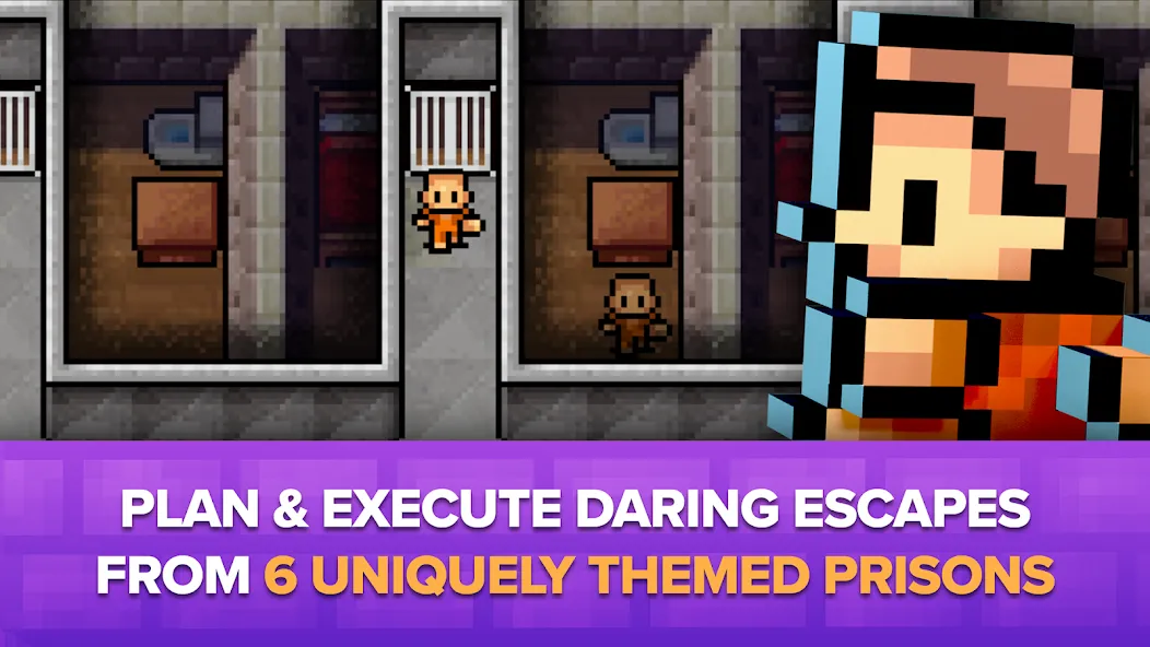 The Escapists: Prison Escape – (Зе Эскейпистс) МОД/Взлом [Бесконечные деньги, Монеты и Мега MOD] Screenshot 2