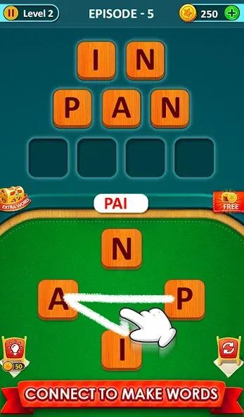 Word Game 2024 - Word Connect (Ворд Гейм 2023) МОД/Взлом [Много денег, Монет и Все открыто] Screenshot 1