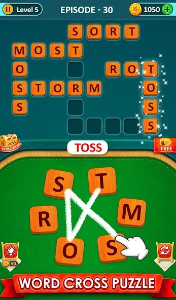 Word Game 2024 - Word Connect (Ворд Гейм 2023) МОД/Взлом [Много денег, Монет и Все открыто] Screenshot 5