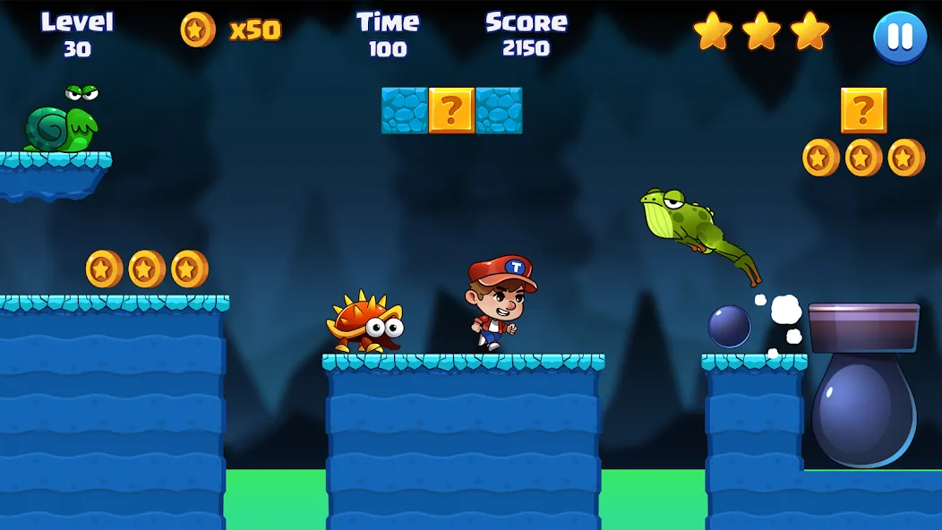Super Bill World-Fun Adventure (Супер Билл Мир) МОД/Взлом [Деньги, Монеты и Меню MOD] Screenshot 3