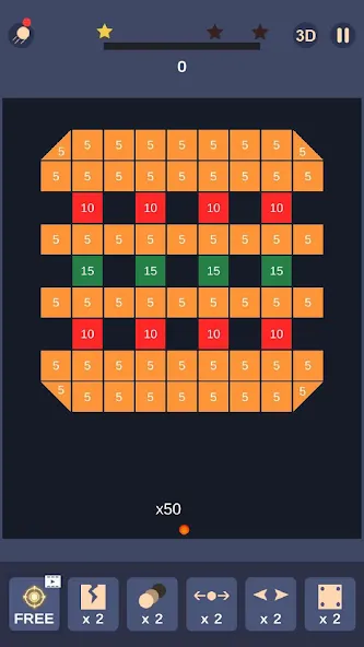 Bricks and Balls-Brick Crusher (Брикс энд Болс) МОД/Взлом [Деньги, Монеты и Меню MOD] Screenshot 3