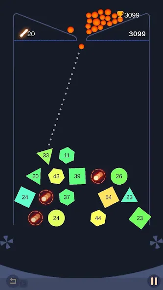 Bricks and Balls-Brick Crusher (Брикс энд Болс) МОД/Взлом [Деньги, Монеты и Меню MOD] Screenshot 4