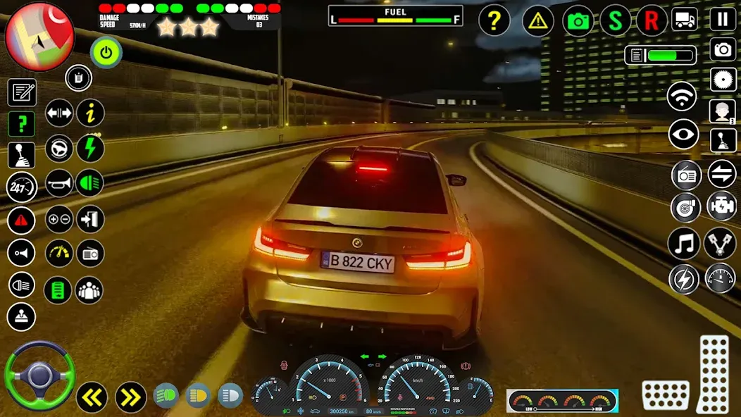 Driving School 3D - Car Games МОД/Взлом [Меню, Бесконечные монеты и Открытые уровни] Screenshot 3