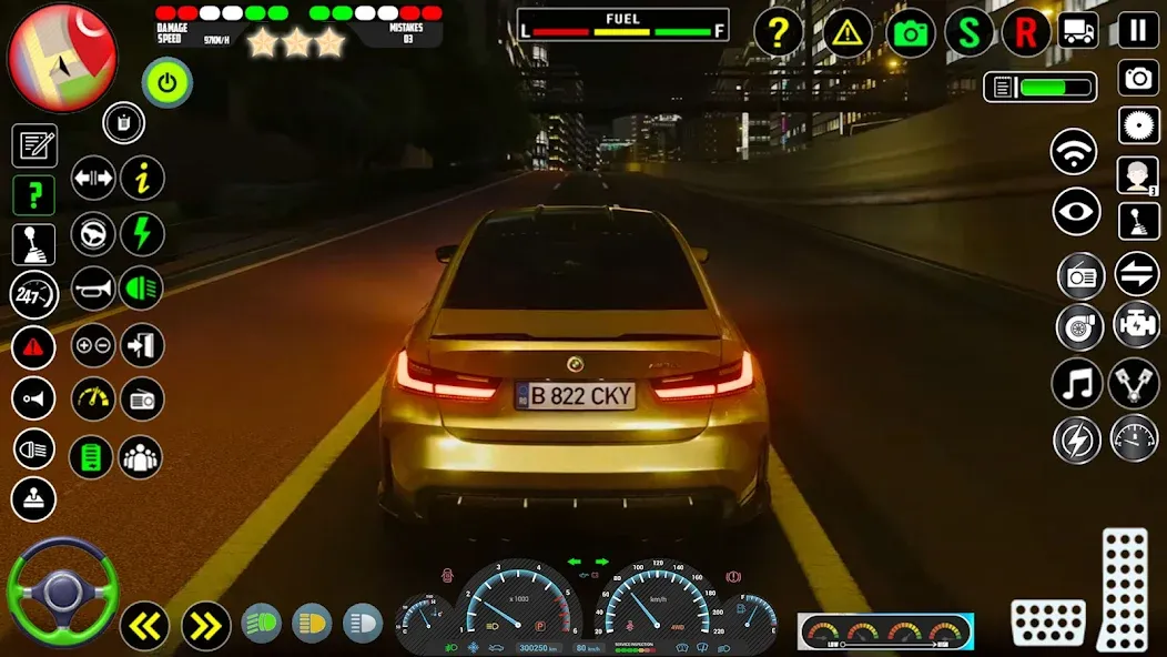 Driving School 3D - Car Games МОД/Взлом [Меню, Бесконечные монеты и Открытые уровни] Screenshot 5