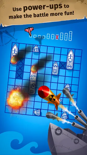 Sink the Fleet - Sea War МОД/Взлом [Все открыто, Дополнительные деньги и Меню MOD] Screenshot 4