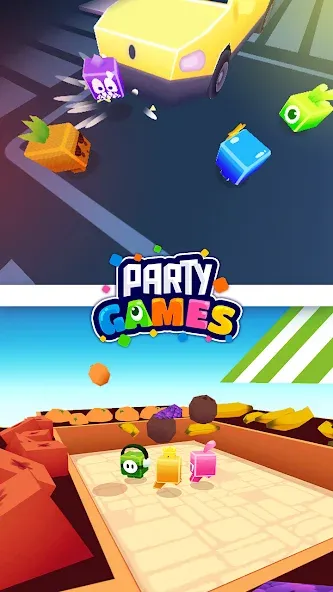 Party Games - 13 Mini Games МОД/Взлом [Меню, Бесконечные монеты и Открытые уровни] Screenshot 2