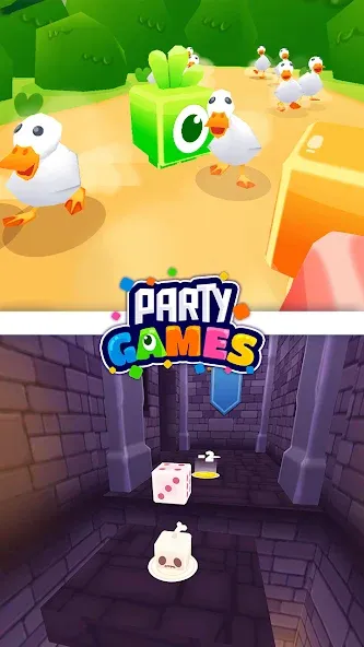 Party Games - 13 Mini Games МОД/Взлом [Меню, Бесконечные монеты и Открытые уровни] Screenshot 3