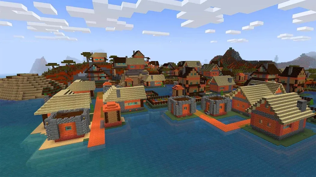 Mini Block Craft Realm Craft (РеалмКрафт) МОД/Взлом [Бесконечные деньги, Монеты и Мега MOD] Screenshot 2