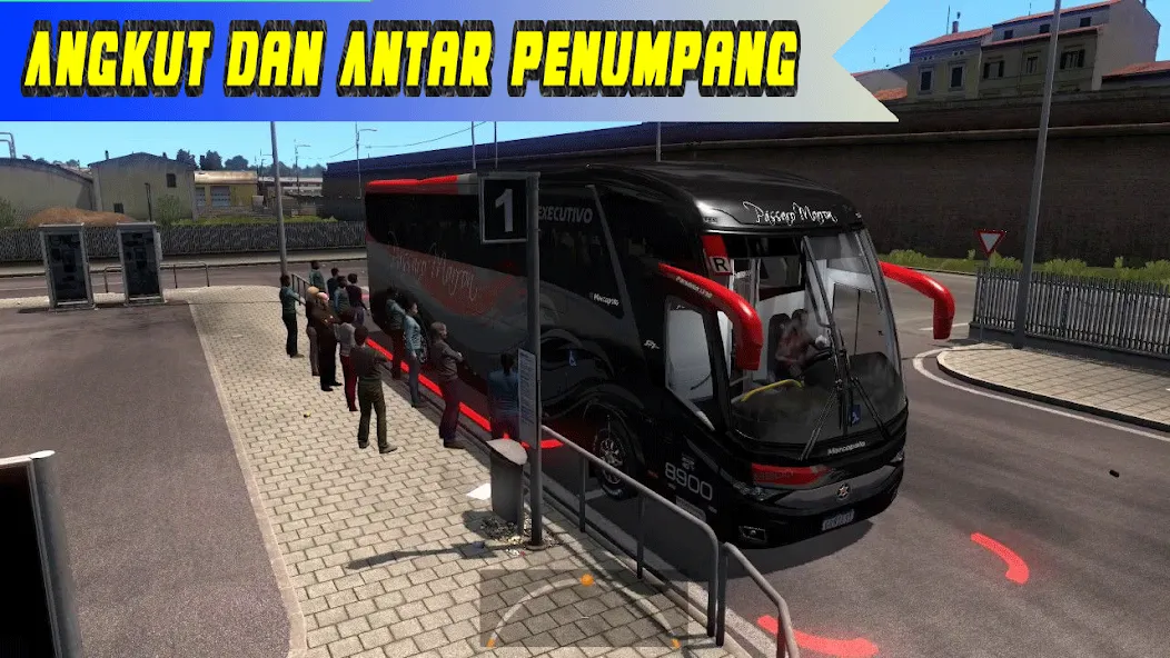 Bus Telolet Basuri Nusantara (Бус Телолет Басури Нусантара) МОД/Взлом [Деньги, Монеты и Меню MOD] Screenshot 3