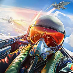 Скачать взлом Jet Fighter: Sky Combat 3D на Андроид бесплатно (Мод: много денег и разблокированы все самолеты)