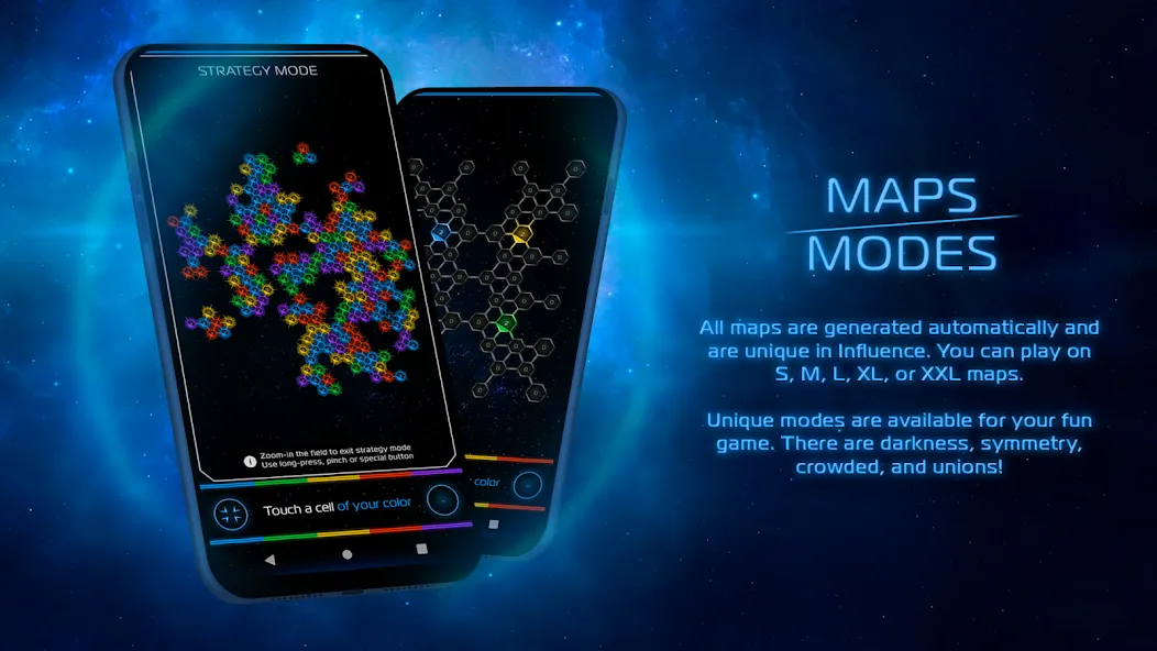 Influence (Инфлюэнс) МОД/Взлом [Меню, Бесконечные монеты и Открытые уровни] Screenshot 2