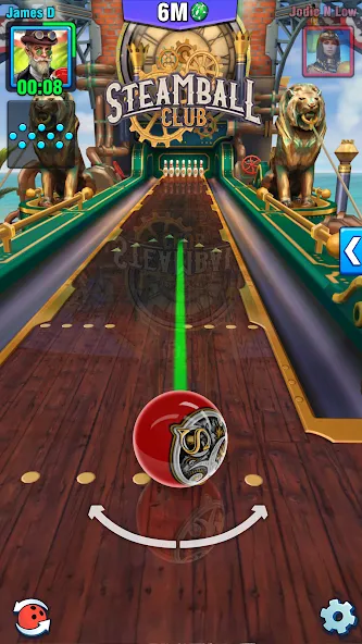 Bowling Crew — 3D bowling game МОД/Взлом [Деньги, Монеты и Меню MOD] Screenshot 5