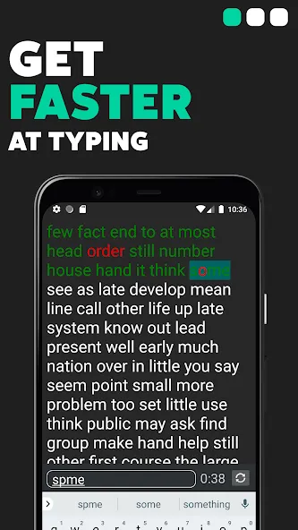TypeGo – speed up your typing! (ТайпГо) МОД/Взлом [Много денег, Монет и Все открыто] Screenshot 1