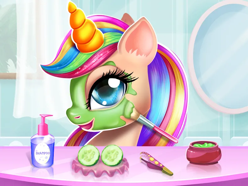 Unicorn Dress up Girls Game МОД/Взлом [Бесконечные деньги, Монеты и Мега MOD] Screenshot 3